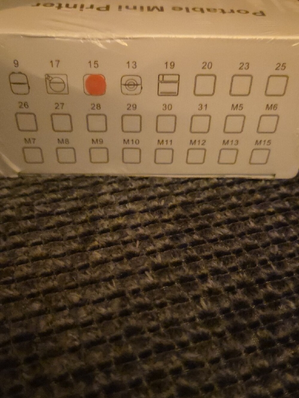 Portable Mini Printer - Red - Picture 4 of 6